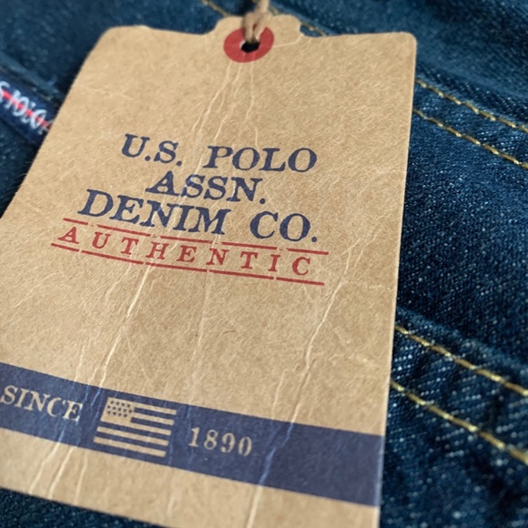 uspa POLO dark wash denim - Picture 5 of 5